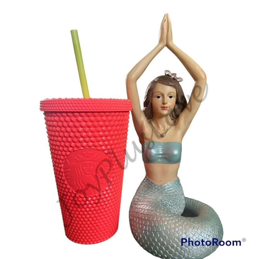 Starbucks Dragon fruit Studded Tumbler Summer 2022 Grande 16 oz